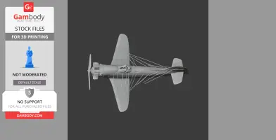 Avia B.122 - Scale Vehicle STL