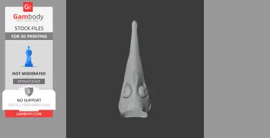 Shonisaurus Skull - Skull Replica STL