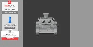 Cruiser Mk IV A13 tank - Tank Model STL