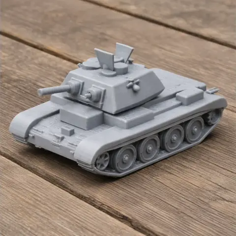 Cruiser Mk IV A13 tank - Tank Model STL