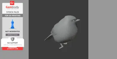 Azure tit - Prehistoric Animal STL