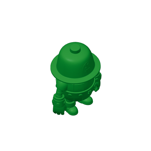Darryl - Brawl Stars Figurine.3mf