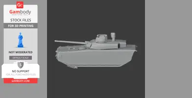 CV90 tank - Tank Model STL