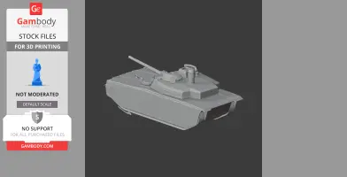 CV90 tank - Tank Model STL