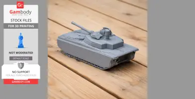 CV90 tank - Tank Model STL