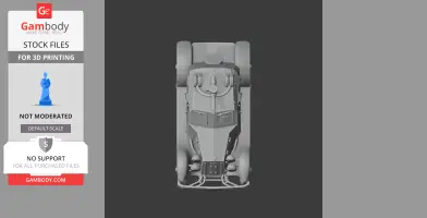 D-12 Armored car - Tank Model STL