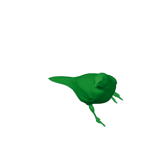 Azure-shouldered tanager.3mf