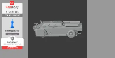 D-442 FUG - Tank Model STL