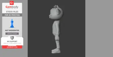 Danny - Night in the Woods Figurine - Character Figure STL