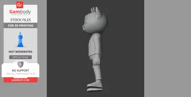 Danny - Night in the Woods Figurine - Character Figure STL