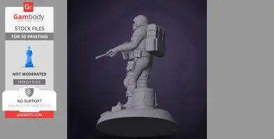 Zone Stalker - S.T.A.L.K.E.R. 2 - Character Figure STL