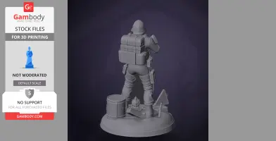 Zone Stalker - S.T.A.L.K.E.R. 2 - Character Figure STL