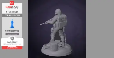 Zone Stalker - S.T.A.L.K.E.R. 2 - Character Figure STL