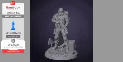Zone Stalker - S.T.A.L.K.E.R. 2 - Character Figure STL