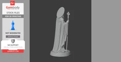 Saint Alexander of Constantinople - STL 3D Print