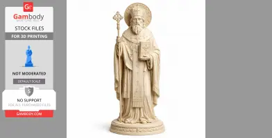 Saint Alexander of Constantinople - STL 3D Print