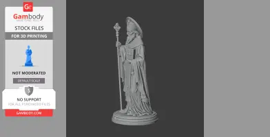 Saint Alexander of Constantinople - STL 3D Print