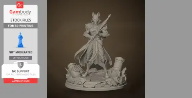 Yingzhao - Nine Sols - Character Figure STL