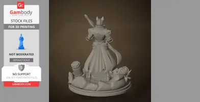 Yingzhao - Nine Sols - Character Figure STL