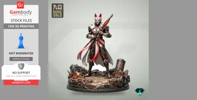Yingzhao - Nine Sols - Character Figure STL