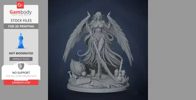 Sirene - Clair Obscur: Expedition 33 - Character Figure STL