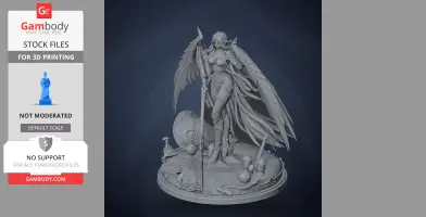 Sirene - Clair Obscur: Expedition 33 - Character Figure STL