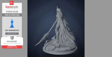 Sirene - Clair Obscur: Expedition 33 - Character Figure STL