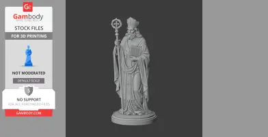 Saint Alexander of Jerusalem - Devotional - STL 3D Print