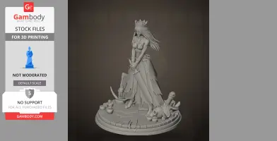 The Princess - Slay the Princess - Character Figure STL