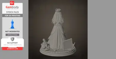 The Princess - Slay the Princess - Character Figure STL
