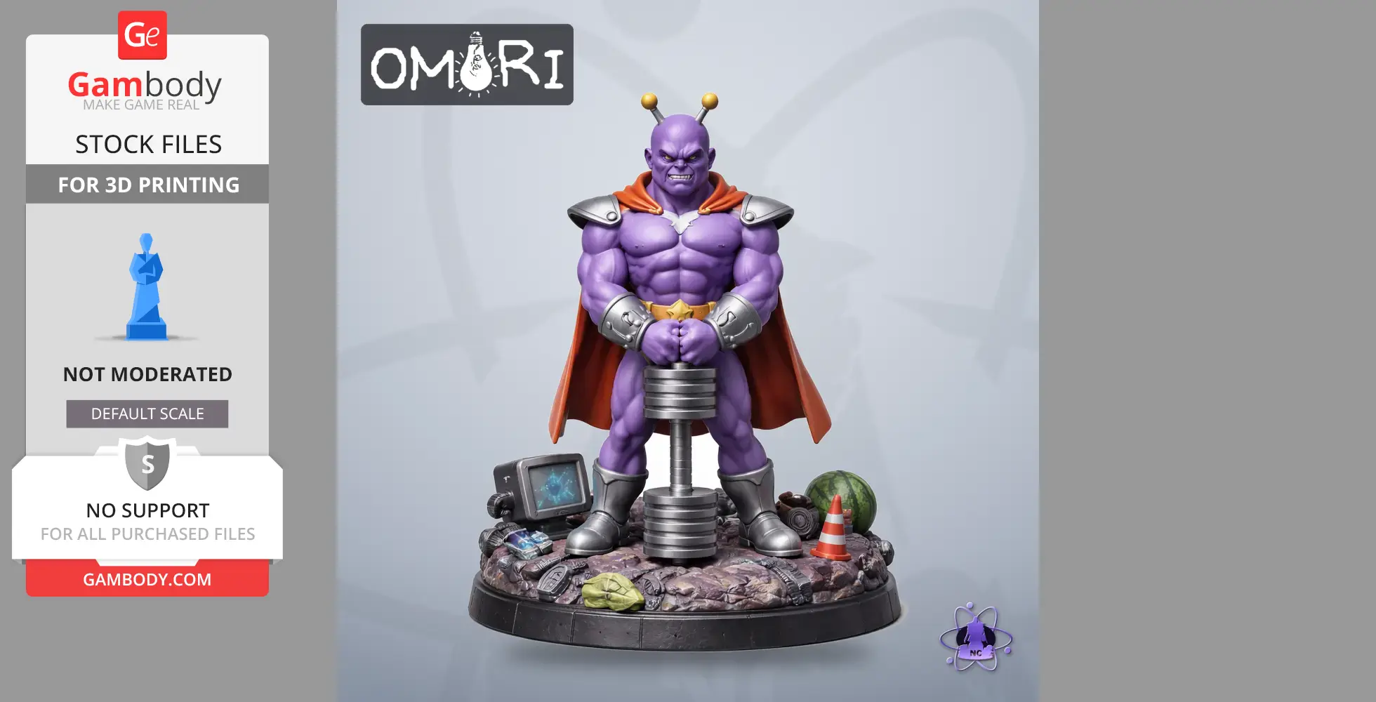 Pluto - Omori - Character Figure STL