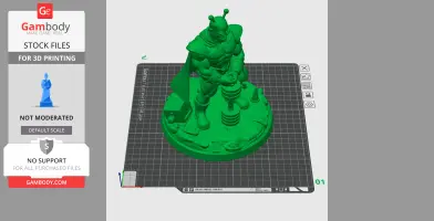 Pluto - Omori - Character Figure STL