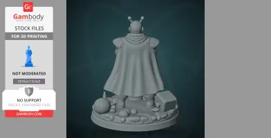 Pluto - Omori - Character Figure STL