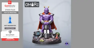 Pluto - Omori - Character Figure STL