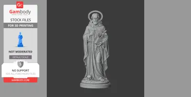 Saint Alexis Falconieri - Devotional Statue - STL 3D Print