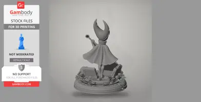 Sherma - Hollow Knight: Silksong - Character Figure STL