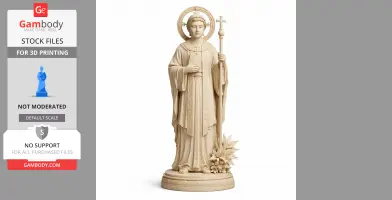 Saint Alexis U Seyong - Devotional Statue - STL 3D Print