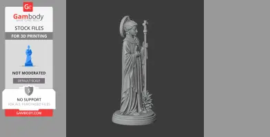 Saint Alexis U Seyong - Devotional Statue - STL 3D Print