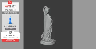 Saint Alexis U Seyong - Devotional Statue - STL 3D Print