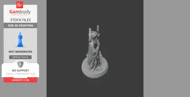 Saint Alexis U Seyong - Devotional Statue - STL 3D Print