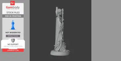 Saint Alexis U Seyong - Devotional Statue - STL 3D Print