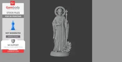 Saint Alexis U Seyong - Devotional Statue - STL 3D Print