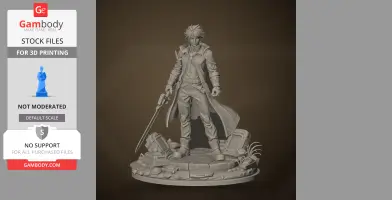 Rover - Wuthering Waves - Character Figure STL