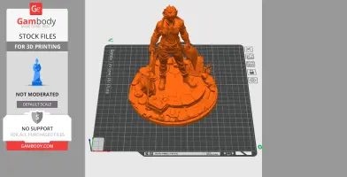 Rover - Wuthering Waves - Character Figure STL