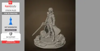 Rover - Wuthering Waves - Character Figure STL