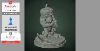 Pepperman - Pizza Tower - Character Figure STL