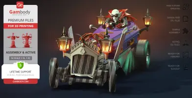 Vampire Hot Rod Kit 3D Printer Files | Assembly + Action