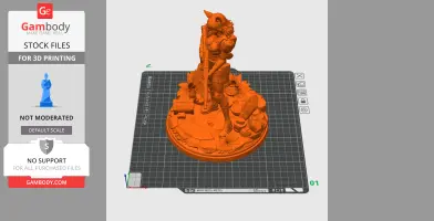 Alicia - Clair Obscur: Expedition 33 - Character Figure STL
