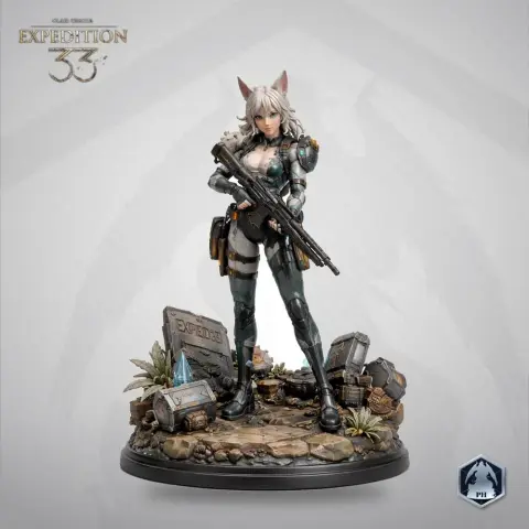 Alicia - Clair Obscur: Expedition 33 - Character Figure STL