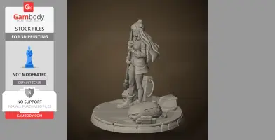 Yangyang - Wuthering Waves - Character Figure STL